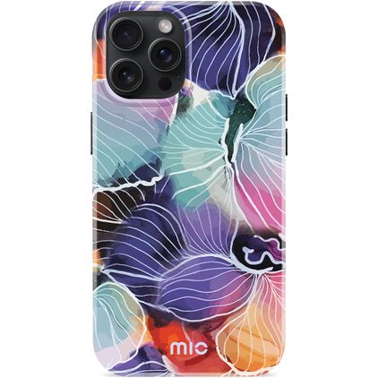 MIO iPhone 15 Pro Max MagSafe Hard Case Back cover - Flowers