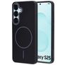 Mobiparts Slim Line Samsung Galaxy S25 MagSafe Fodral Hårdplast Skal - Onyx Black