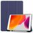Mobigear Tri-Fold Gel iPad 7 (2019) TPU / Poliuretano (PU) Cover a libro + Portapenna - Blu scuro