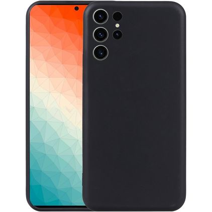 Mobigear Colors Samsung Galaxy S24 Ultra TPU flessibile Back cover - Nero