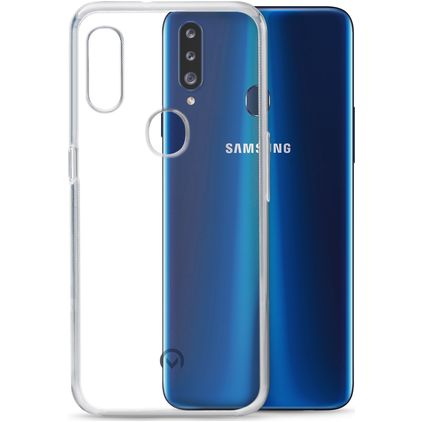 Mobilize Gelly Transparente Samsung Galaxy A20s TPU flexible Carcasa - Transparente