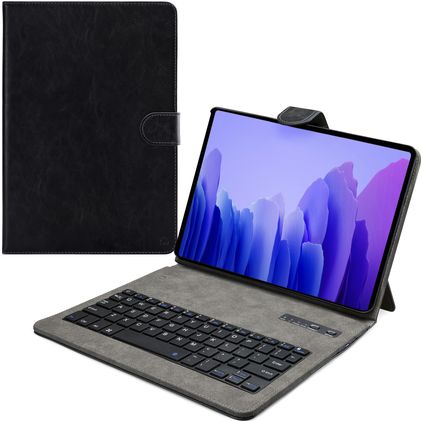 Mobilize Premium Bluetooth Samsung Galaxy Tab A7 (2020) Pungetui med QWERTY-tastatur - Sort