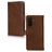 Mobilize Wallet Samsung Galaxy A37 Aito nahka Lompakkokotelo + Setelitasku - Ruskea