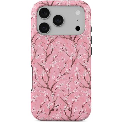 Burga Tough iPhone 17 Pro MagSafe Hard Case Back cover Shockproof - Sakura