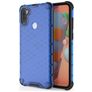 Mobigear Honeycomb Samsung Galaxy A11 Hardcase Etui plecki Wstrząsoodporne - Niebieski