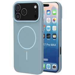 Mobiparts Slim Line iPhone 17 Pro Max MagSafe Funda Plástico rígido Carcasa - Sage Green