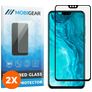 Mobigear Premium HONOR 9X Lite Panssarilasi Näytönsuoja - Suojakuoren kanssa yhteensopiva - Musta (2 kpl)
