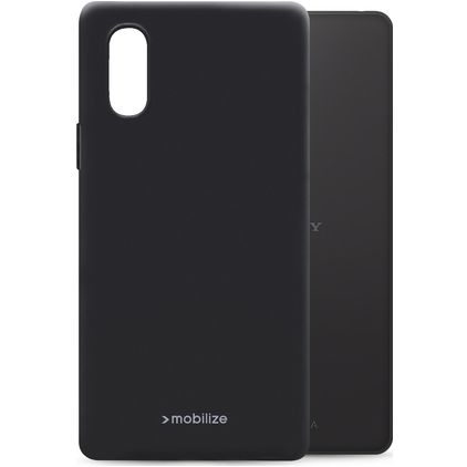 Mobilize Rubber Gelly Sony Xperia 10 IV TPU flessibile Back cover - Matt Black