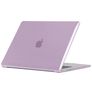 Mobigear Glossy MacBook Air 15 cali (2023-2026) Etui Hardshell - Obudowa ochronna na laptopa MacBook - Fioletowy - Model A2941 / A3114 / A3241 / A3448