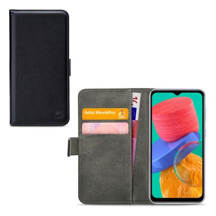 Mobilize Classic Gelly Wallet Samsung Galaxy M33 Funda tipo libro Cartera - Negro