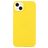 Mobigear Colors iPhone 14 Plus TPU flexível Capa traseira - Amarelo