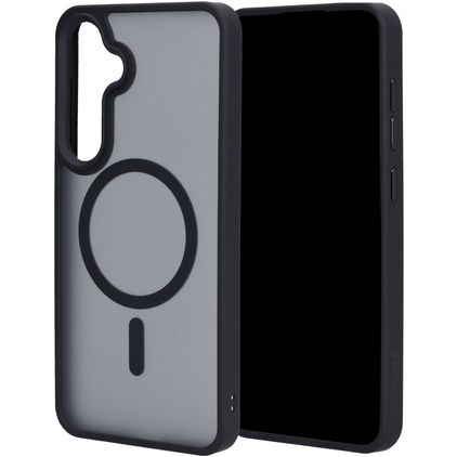 Mobiparts Hardcover Samsung Galaxy S25 Plus MagSafe Hard Case Back cover - Satin Black
