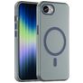 Mobigear Shockproof iPhone 16e MagSafe Funda Plástico rígido Carcasa - Azul oscuro