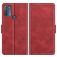 Mobigear Slim Magnet Motorola Moto G50 Wallet case - Red