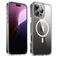 Valenta Trend Transparent iPhone 16 Pro MagSafe Fodral Hårdplast Skal - Transparent