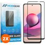 Mobigear Premium Xiaomi Redmi Note 10 4G Vidro temperado Película de ecrã - Compatível com capas - Preto (Pack de 2)