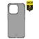 ITSKINS SpectrumClear-R iPhone 15 Pro Flexible TPU Back cover Shockproof - Smoke