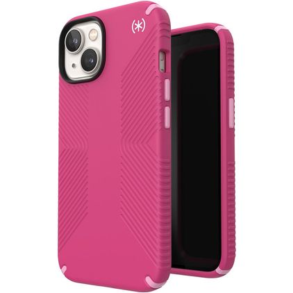 Speck Presidio2 Grip iPhone 14 Plus MagSafe Hard Case Back cover Shockproof - Digital Pink