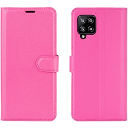 Mobigear Classic Samsung Galaxy A42 Capa livro Carteira - Magenta