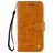 Mobigear Wallet Samsung Galaxy A50 Cover a libro portafoglio - Cognac