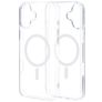 Mobiparts Hardcover Clear iPhone 16 Plus MagSafe Hard Case Back cover - Clear