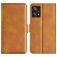 Mobigear Slim Magnet Realme 9 Pro Plus Pungetui med Seddelrum - Cognac