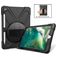 Mobigear SureGrip XGuard iPad 6 (2018) Case Plastic / Silicone Back cover + Stylus Holder + Shoulder Strap + Stand - Black