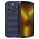 Mobigear Bumpy iPhone 14 Pro Fleksibel TPU Bagsidecover - Mørkeblå