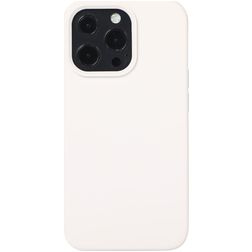 Mobigear Rubber Touch iPhone 14 Silicone Back cover - White