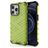 Mobigear Honeycomb iPhone 14 Pro Max Kova Suojakuori Iskunkestävä - Vihreä
