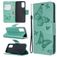 Mobigear Butterfly Samsung Galaxy S20 Wallet case - Turquoise