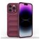 Mobigear Bumpy iPhone 15 Pro Max Flexibilní TPU Zadní kryt - Vínová