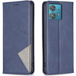 Mobigear Rhombus Slim Motorola Edge 40 Neo Pungetui - Blå