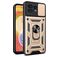Mobigear Armor Ring Cam Slide Motorola Edge 40 Pro Hardcase Etui plecki Wstrząsoodporne z pierścieniem i przesuwaną osłoną aparatu - Złoty