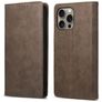 Mobigear Wallet iPhone 16 Pro Max Pungetui med Seddelrum - Brun