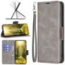 Mobigear Excellent Nokia X30 Funda tipo libro Cartera - Gris