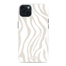 MIO iPhone 14 MagSafe Funda Plástico rígido Carcasa - Sandy Zebra