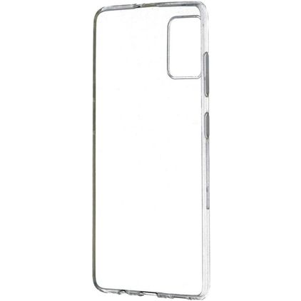 Mobiparts Classic Transparente Samsung Galaxy A41 TPU flexible Carcasa - Transparente