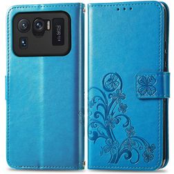 Mobigear Clover Xiaomi Mi 11 Ultra Cover a libro portafoglio - Blu