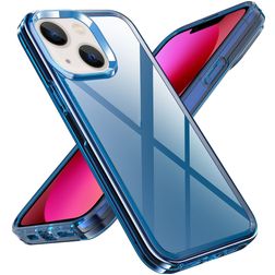 Mobigear Crystal iPhone 14 Plus Hårdt Bagsidecover - Blå