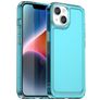 Mobigear Crystal iPhone 15 TPU flexível Capa traseira - Azul