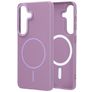 Mobiparts Slim Line Samsung Galaxy S26 MagSafe Hard Case Back cover - Imperial Purple