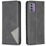 Mobigear Rhombus Slim Nokia G42 Plånboksfodral - Svart