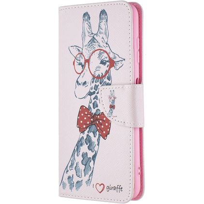 Mobigear Design Nokia G20 Funda tipo libro Cartera - Giraffe