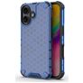 Mobigear Honeycomb iPhone 16 Plus Tvrdý plast Zadní kryt odolný proti nárazům - Modrá