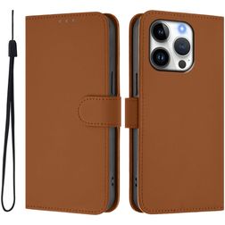 Mobigear Urban Wallet iPhone 16 Pro Funda tipo libro Cartera - Marrón