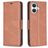 Mobigear Excellent iPhone 17 Funda tipo libro Cartera - Marrón