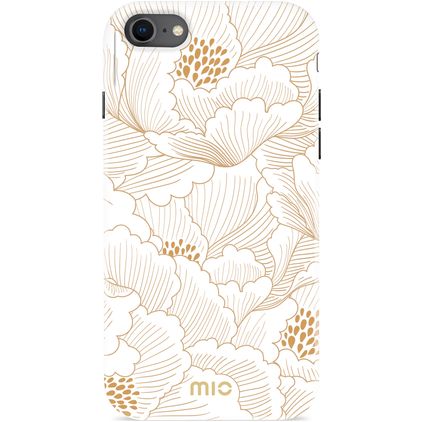 MIO iPhone 7 MagSafe Hardcase Back cover - White Roses