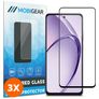 Mobigear Premium OPPO A40 Cristal templado Protector de pantalla - Compatible con fundas (pack de 3)