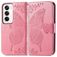 Mobigear Butterfly OPPO Reno 12 Pro Wallet case - Pink